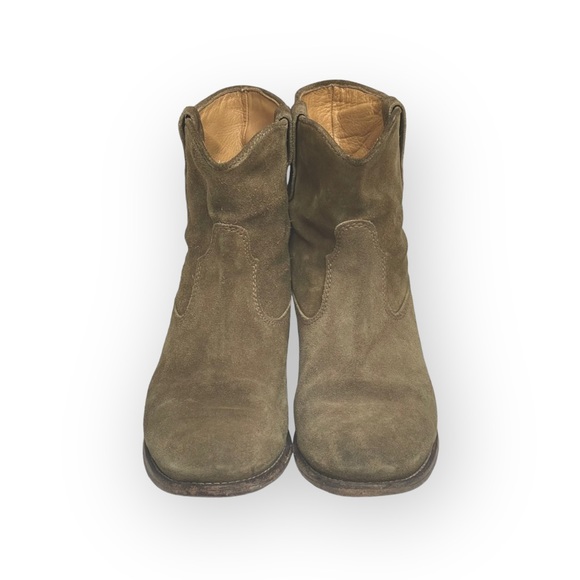 Isabel Marant 𖤐 Alessandra Ambrosio’s Crisi Slouchy Suede Boot 𖤐 Taupe 𖤐 36 - Picture 10 of 17